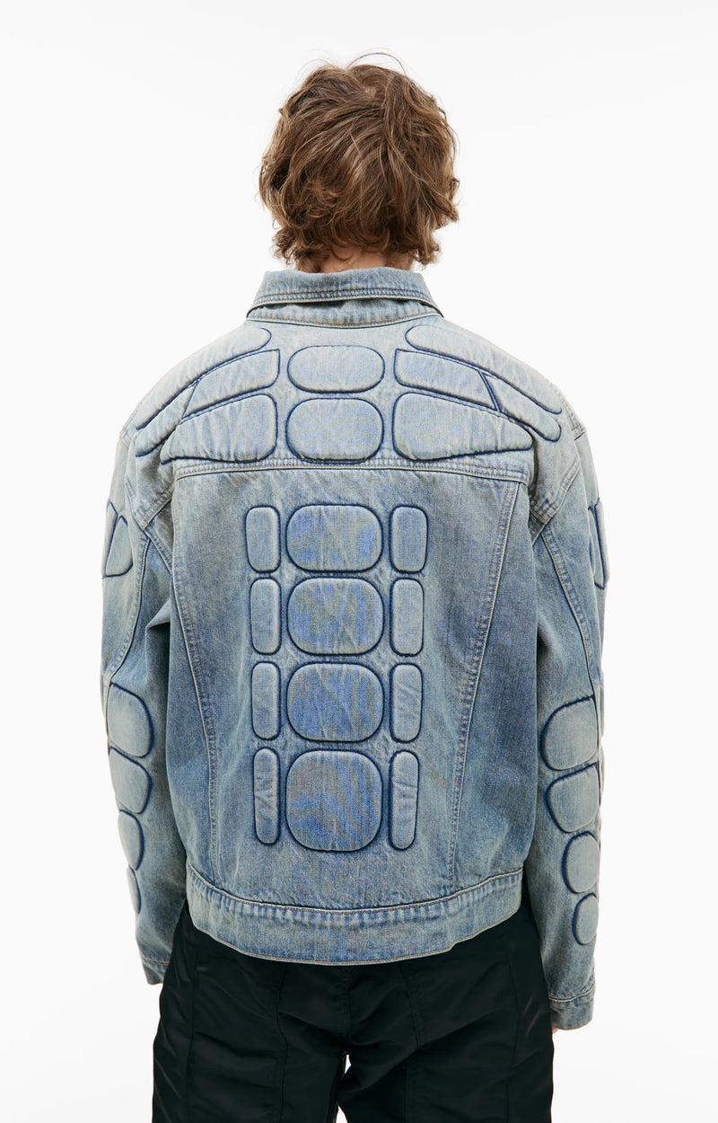 Denim Moto Jacket (Blue)