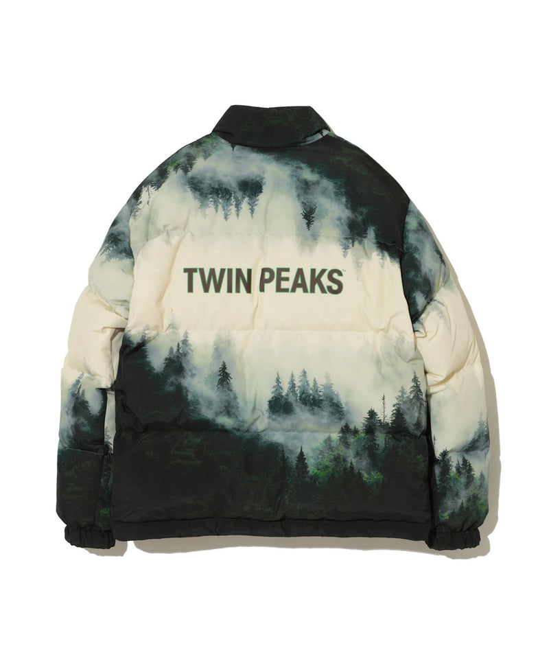 Twin Peaks Down Blouson (Ivory Base)