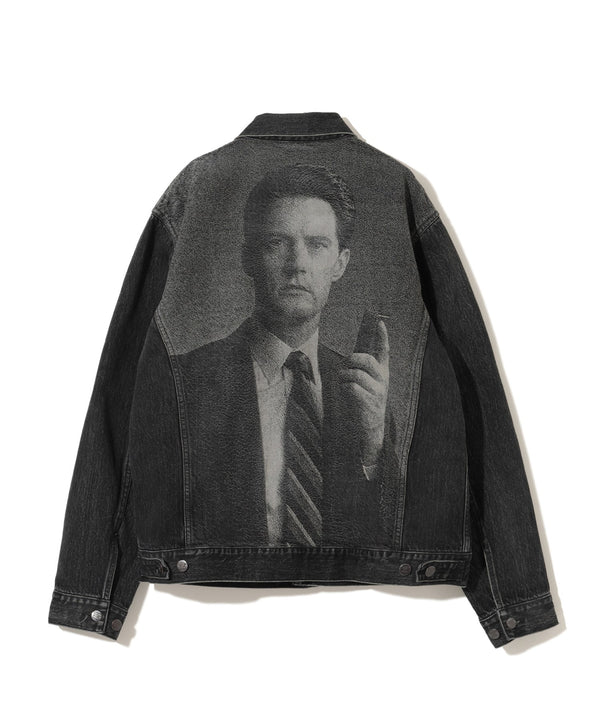 Twin Peaks Denim Jacket (Black)