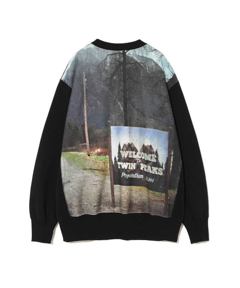 Twin Peaks Sweatshirt Pullover (Black)