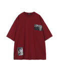 Twin Peaks Wide T-shirt (Dark Red)