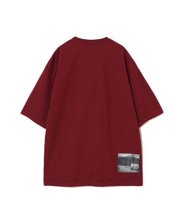 Twin Peaks Wide T-shirt (Dark Red)