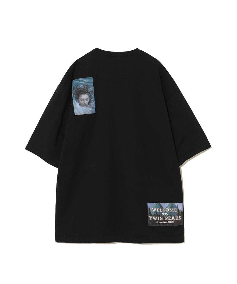 Twin Peaks Wide T-shirt (Black)