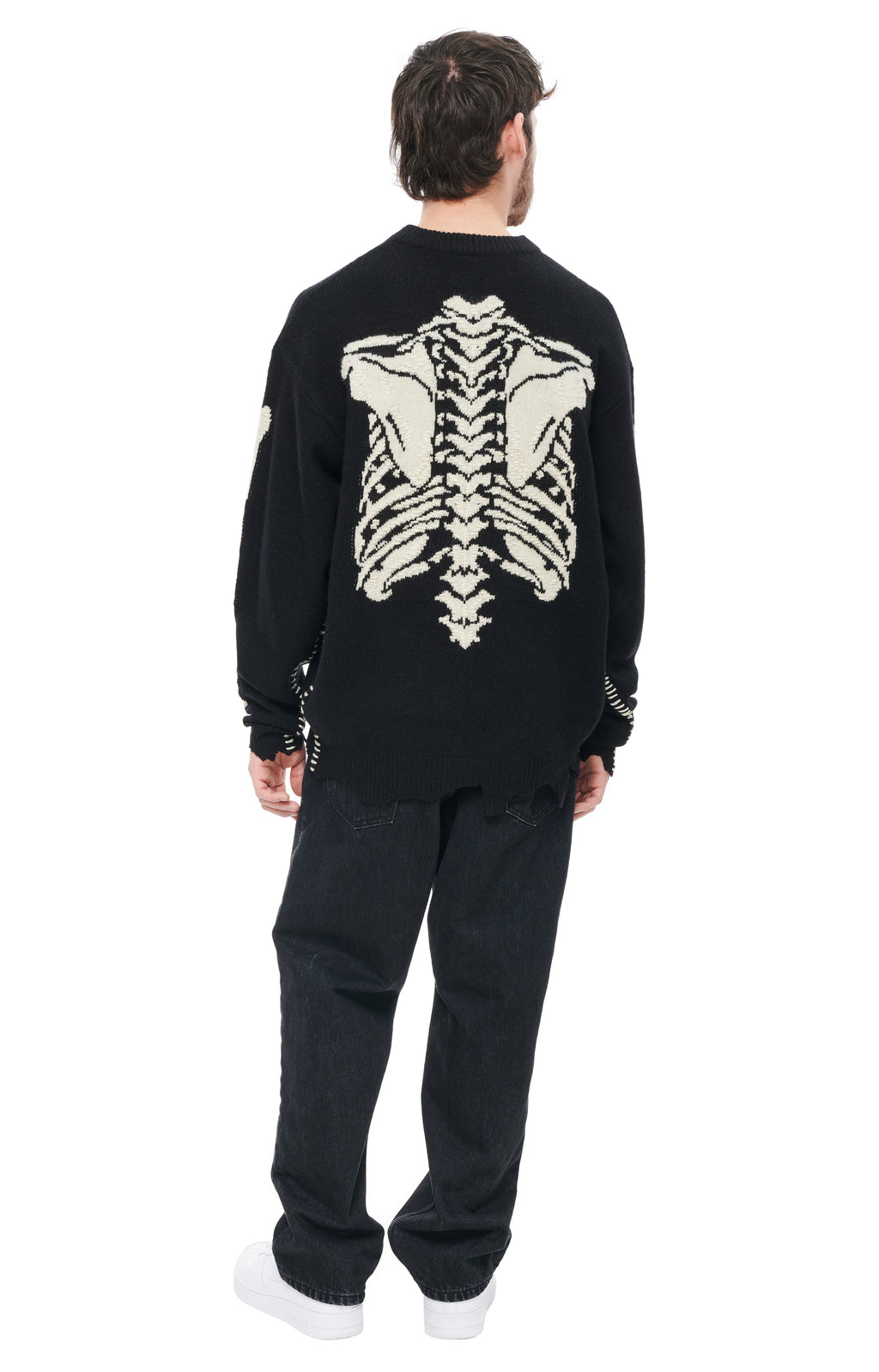 VLONE Distressed Wool Sweater – tons-shop
