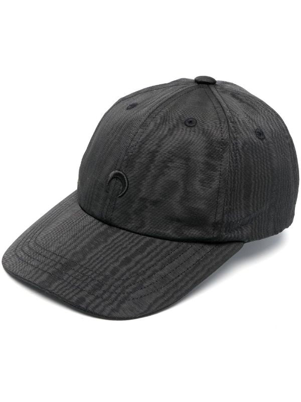 Moire Embroidered Cap