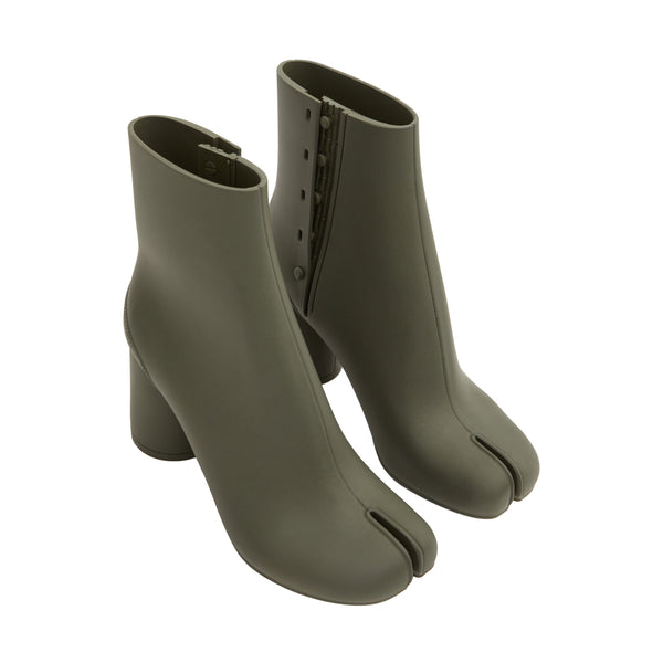 Tabi Rubber Ankle Boot (Green)