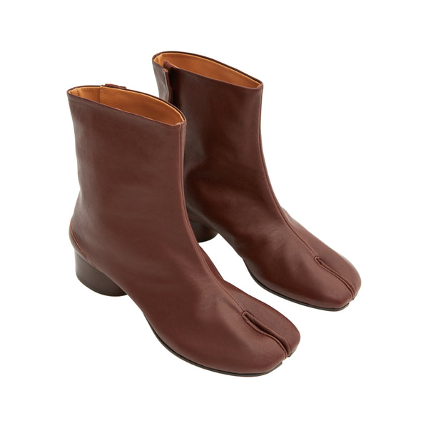 Tabi Ankle Boots 30mm (Brown)