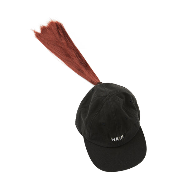 Hair Cap (Black/Red)