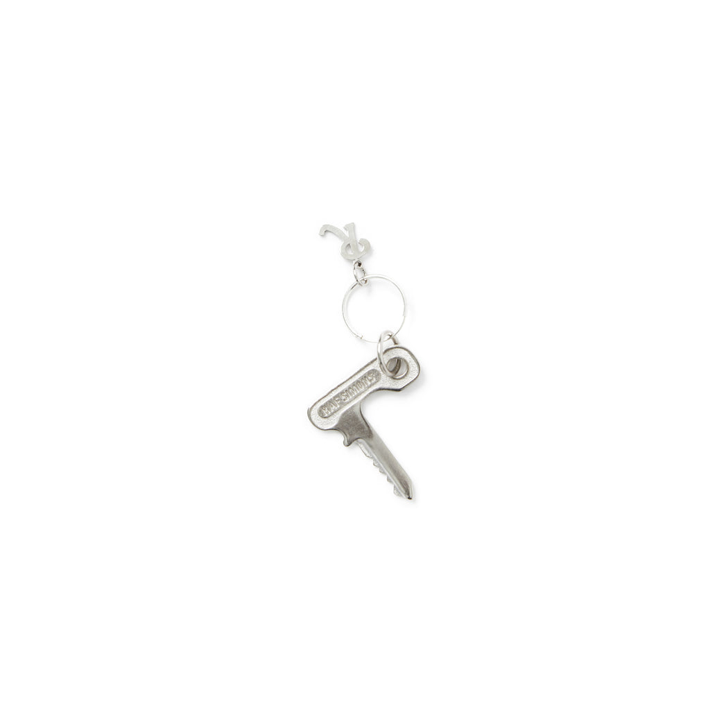 EARRING W KEY CHARM