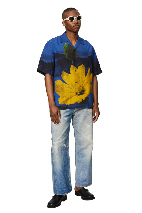 Kurt Floral Shirt (Blue)
