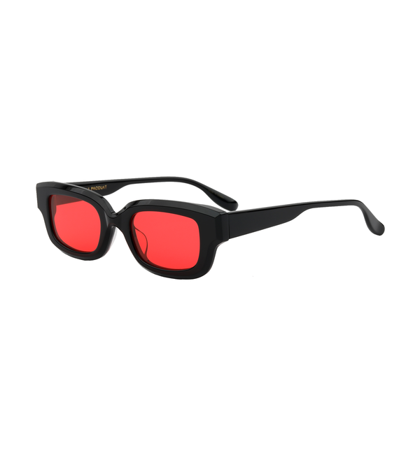AUCC2 Sunglasses (black frame + red lenses)