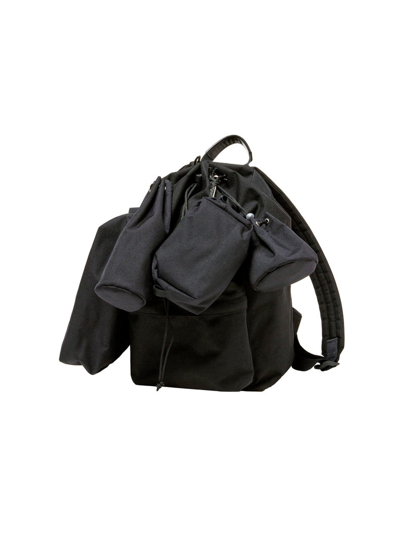 LARGE BACKPACK IN TRIOMPHE CANVAS XL - BLACK